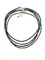 Collana Domar Collana pietre naturali in Argento Occhio di tigre COAR-339-280